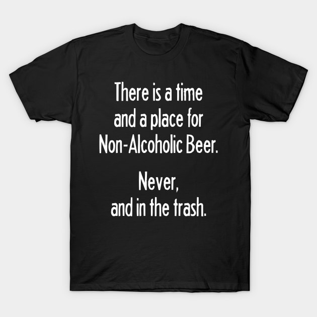 Non-Alcoholic Beer T-Shirt by Stacks